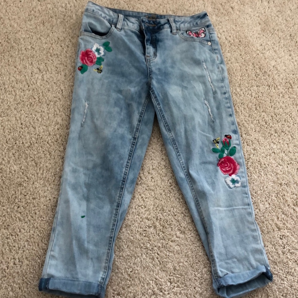 Justice Capri jeans